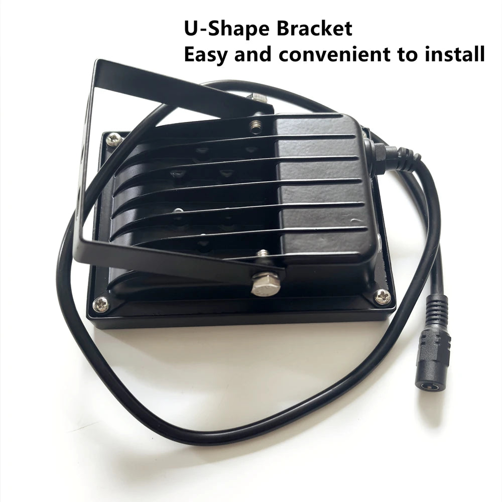 Outdoor CCTV Lamps DC12V Waterproof 6Pcs LEDS IR Illuminator Array Infrared Lights 850nm IR Night Vision Black Color