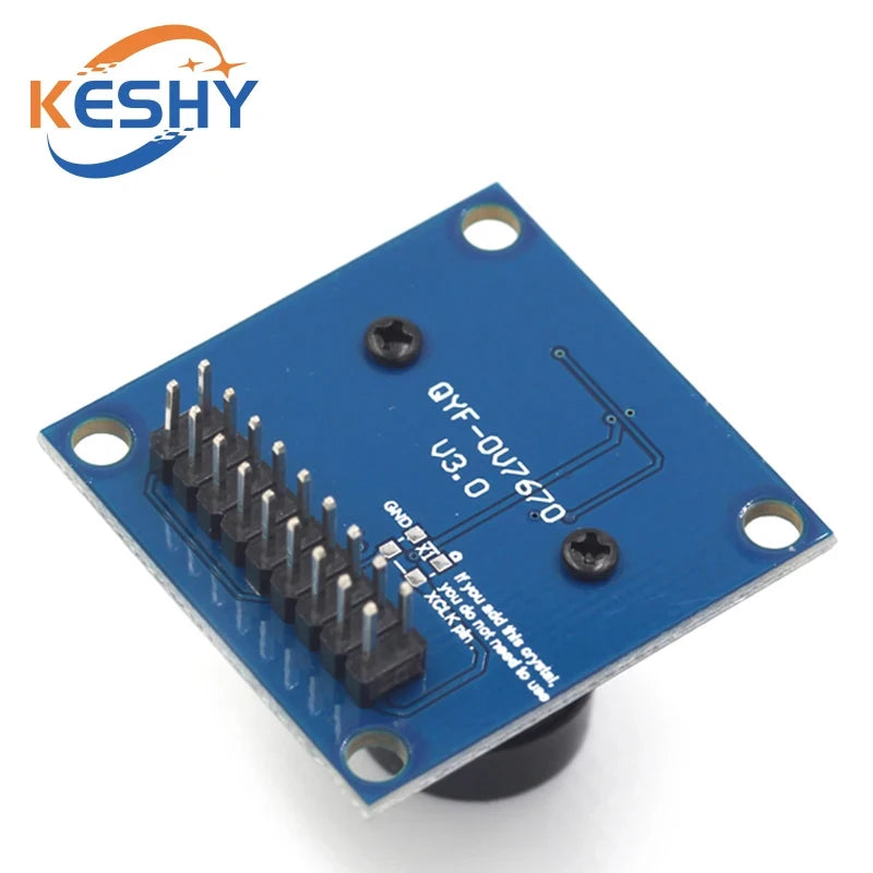OV7670 camera module OV7670 moduleSupports VGA CIF auto exposure control display active size 640X480 For Arduino