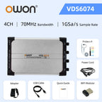 OWON VDS6074 VDS6104 Virtual Digital Oscilloscope 4 Channels 100MHz 1GSa/s WiFi USB LAN Interface Circuit Debug Tester