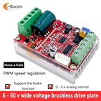 DC9~60V BLDC Motor Driver 3-Phase DC Brushless with Hall Motor Controller PWM Drive Control Module Motor Speed Controller