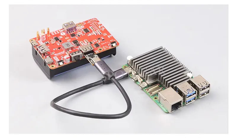 Raspberry Pi 5 USB A C Mini PD Trigger Activation Power Adapter To Solve Non-PD-Power System Error Warning