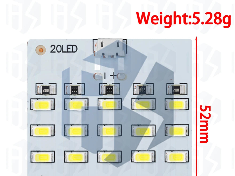 5730 smd 5V 430mA~470mA White Mirco Usb 5730 LED lighting panel USB mobile light Emergency light night light