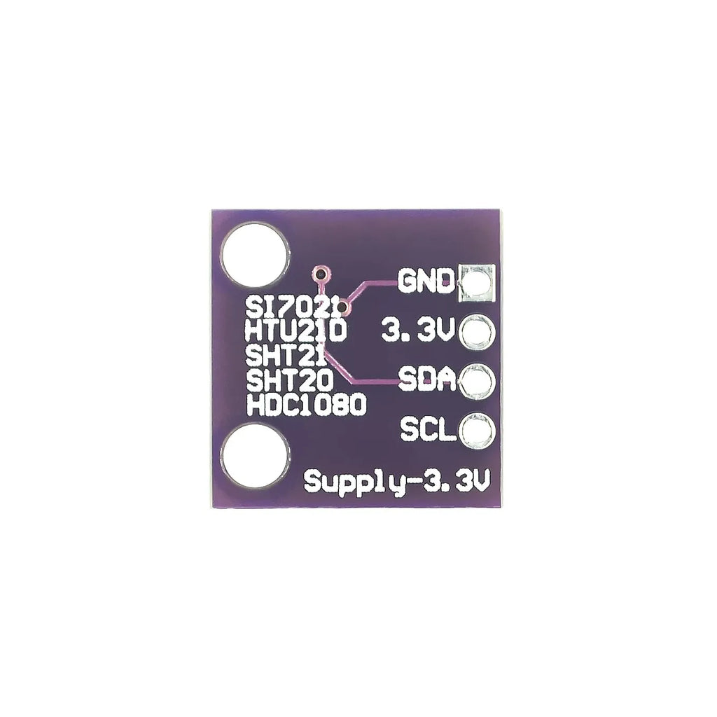 HDC1080 Si7021 SHT20 Industrial High Precision Humidity Sensor with I2C Interface GY-213V-SI7021