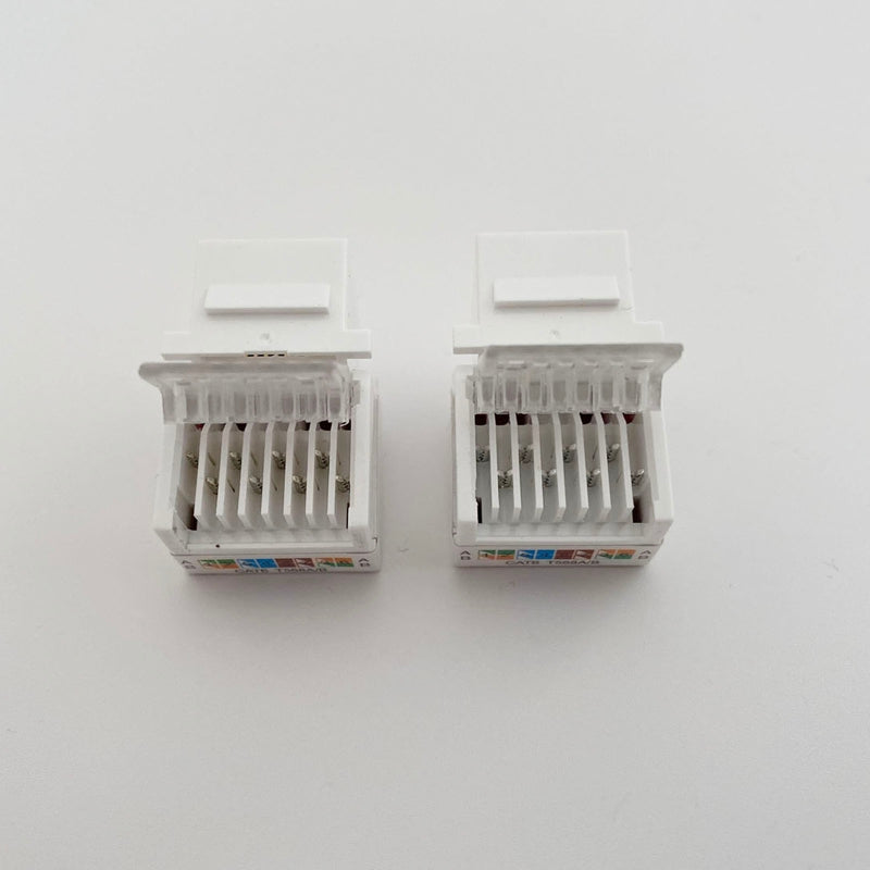 5Pcs CAT6 UTP Network Module Tool-free RJ45 Connector Information Socket Computer Outlet Cable Adapter Keystone Jack