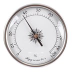 2025 New 72mm Barometer Temperature and Humidity Gauge Monitor Indoor Thermometer with Humidity for Home Wall Room Incubator