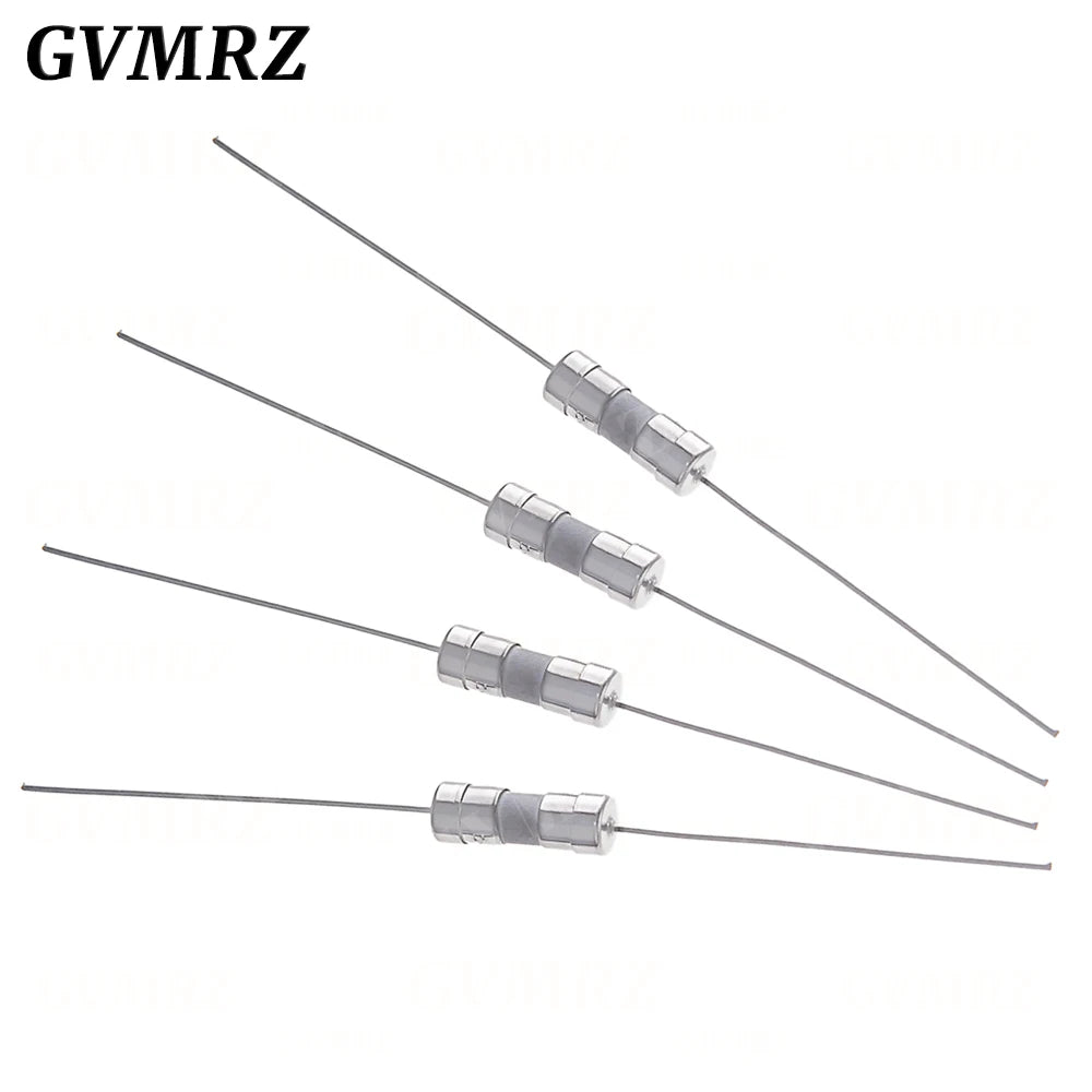 10PCS Quick Break 3.6X10MM Lead Wire Slow Blow Ceramic Fuse Tube 0.5A 1A 1.5A 2A 3A 3.15A 4A 5A 6.3A 8A 10A 15A 250V 3.6*10
