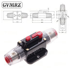 Car Battery Fuse Automatic Reset Audio Stereo Amplifier Fuses Overload Protection Adapter Auto Accessories 15A 20A 30A 40A 50A