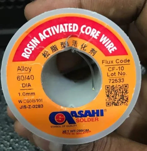 Original QASAHI soldering wire 60/40 wire diameter 0.8mm 1.0mm 1.2mm 200g imported soldering wire low melting point soldering