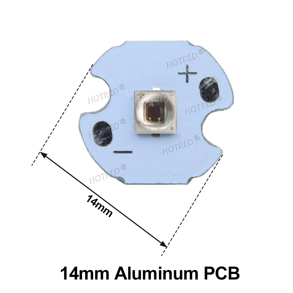 1W 3W High Power 3535 LED Chip IR 1000nm 1050nm1200nm1300nm 1500nm 1600nm Infrared FarRed Diode Lamp for DIY Night Vision Camera