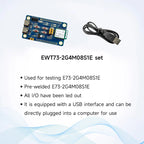 nRF52840 nRF52833 Zigbee BLE5.1/5.0 Wireless Module CDEBYTE BLE Mesh Low Power Consumption Small Size SMD BLE Module
