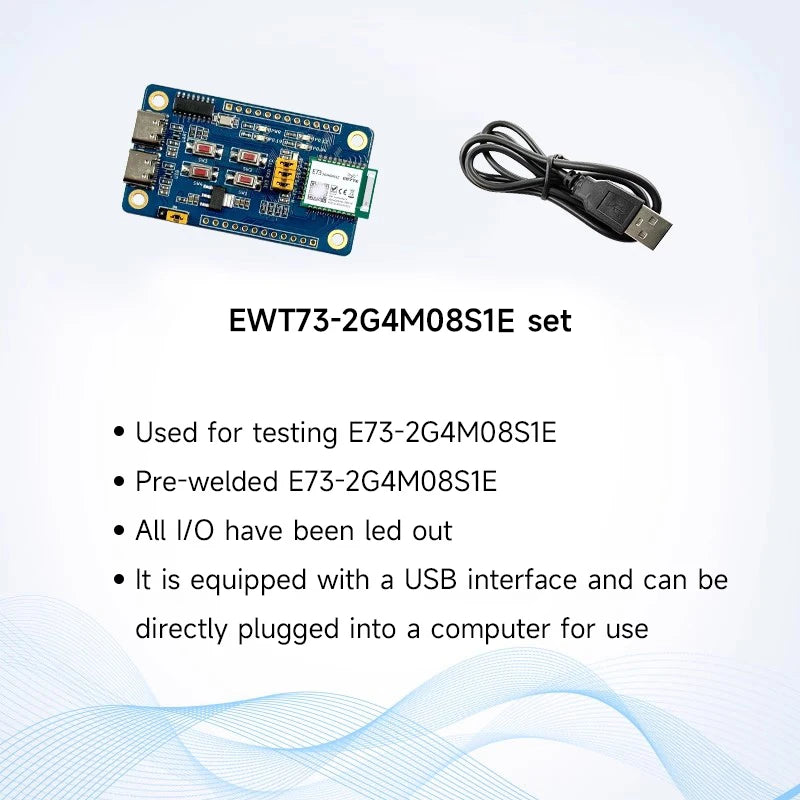 nRF52840 nRF52833 Zigbee BLE5.1/5.0 Wireless Module CDEBYTE BLE Mesh Low Power Consumption Small Size SMD BLE Module