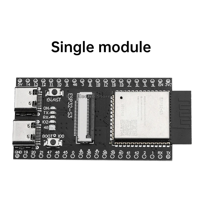 Development board ESP32-S3 CAM OV2640 /OV5640 Camera ESP32-S3 N16R8 WiFi Bluetooth module onboard dual TYPE-C