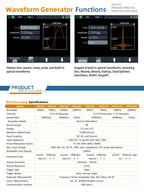 OWON HDS200 Series Handheld Digital Oscilloscope Portable 2CH Multimeter High Precision Electronic Repair Laboratory Test