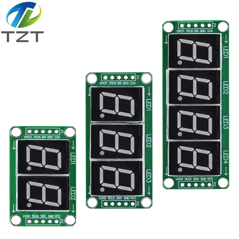 Static Drive 2 3 4 Segment Digital Tube LED Display Module 2 Digital 74HC595 Tube 100% New original For Arduino