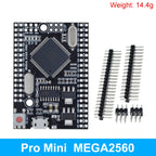 TZT Mega2560 ATMEGA16U2 / Pro Mini MEGA 2560 Mega+WiFi R3 ATmega2560 CH340G For Arduino Mega R3 Development Board ESP8266
