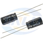 20pcs 10V470uf 6x12mm Aluminum Electrolytic Capacitor 470uf10v 10v 470uf 10wv 470mf 10vdc 470FD 10v470mf 470mf10v