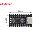 10Pcs/1pc CH32V003 Development Board Minimum System Core Board RISC-V 32-bit CH32V003F4P6 Chip Microcontroller MCU Module
