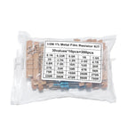 1/2W 1W 2W 3W Resistance 30values 1R~750R 1K~820K Ohm 1% Metal Film Resistor Assortment Kit Set