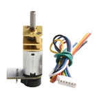 For GA12 For N20 High Torque DC Motor with Encoder Excellent Replacement Option for Robotics and Hobby Projects