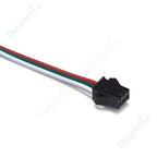 SM JST Connector Cable 22 20AWG Male Female 2/3/4/5/6Pin 12V LED Connectors For Pixel WS2812B RGB LED Strip Light Lamp Driver