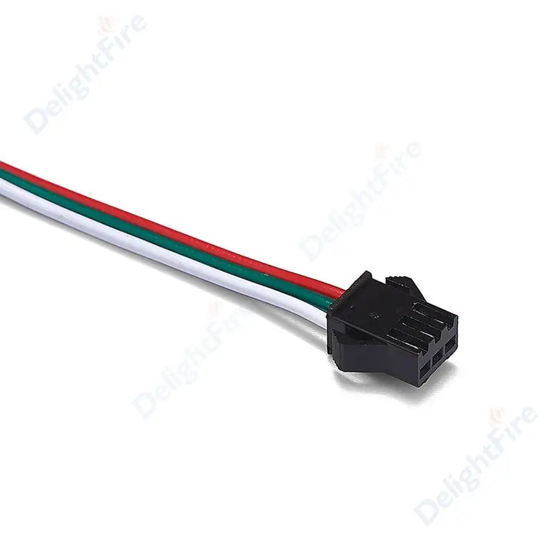 SM JST Connector Cable 22 20AWG Male Female 2/3/4/5/6Pin 12V LED Connectors For Pixel WS2812B RGB LED Strip Light Lamp Driver