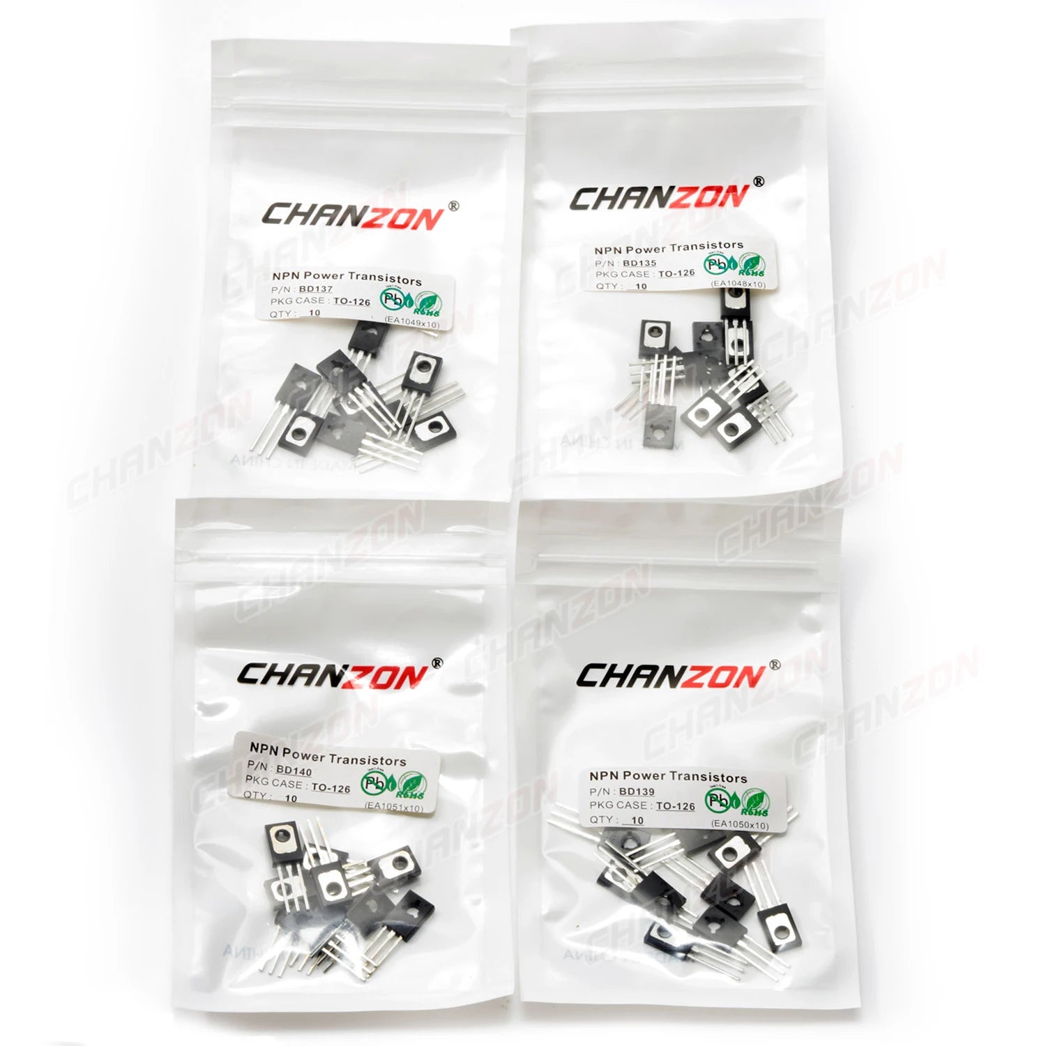 10Pcs Bd135 Bd137 Bd139 Bd140 Npn Amplifier Powerful Transistor Bipolar Junction Triode Tube Integrated Circuit New Original BJT