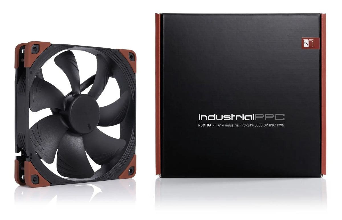 Noctua NF-A14 industrialPPC 2000RPM/3000RPM IP67 140mm Case Fan 12V/24V PWM CPU Cooling Fan Computer Case Industrial Equipment