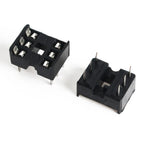 10PCS IC Seat DIP IC Socket Adaptor Solder DIY Sockets 6pin 8pin 14pin 16pin 18pin 20pin 24pin 28pin