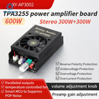 XY-AP3002 Pure Digital Power Amplifier Board TPA3255 Chip 600W Mono 300Wx2 Stereo HiFi Speaker pro Audio
