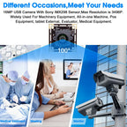 ELP 16MP Mini Webcam IMX298 Color Sensor HD USB Camera Module 4656x3496 Embedded Camera for PC Laptop Computer