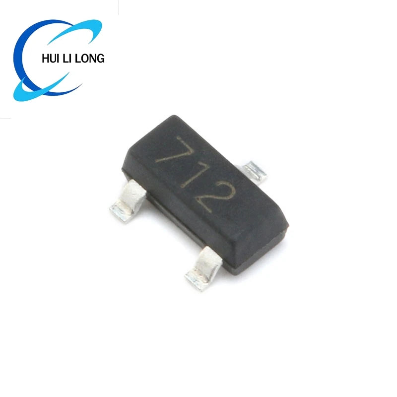 50-10pcs SM712.TCT SM712 712 SOT23 PSM712-LF-T7 SOT-23 TVS Asymmetric RS485 7/12V Lightning And Static Protection Diode