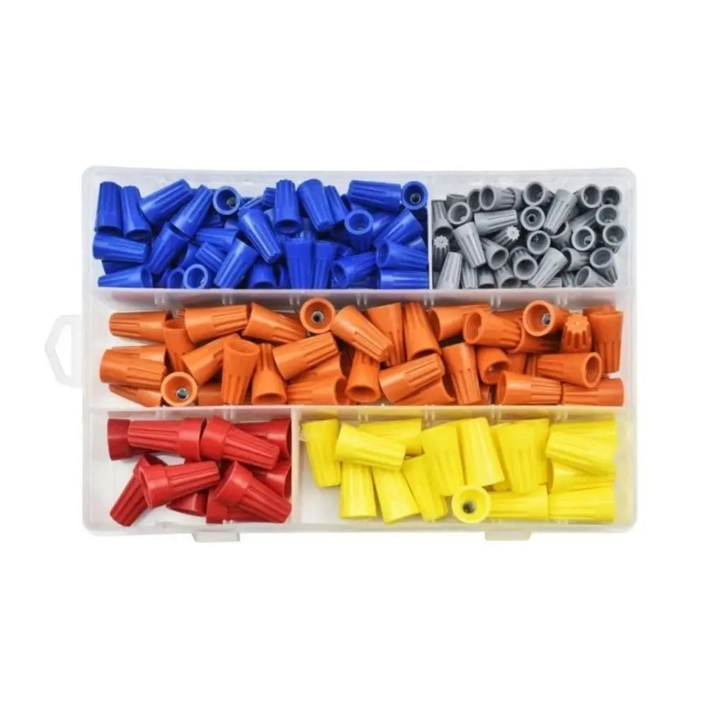 Quick Wire Connector Nut Insulated Wire Connectors Nuts Colorful Boxed Twist Caps Nuts Electrical Insulated Crimp Electrical