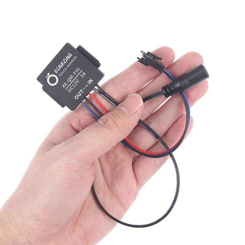 1PC DC 12V 3A Bathroom Mirror Switch Touch-Switch Sensor For Led Light Mirror Headlight