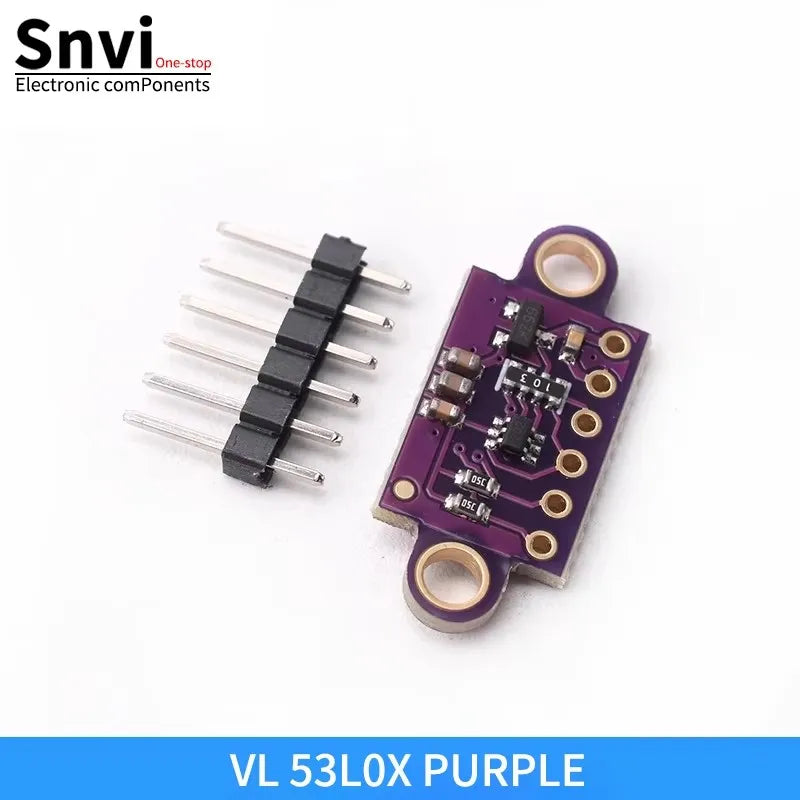 VL53L0X Time-of-Flight (ToF) Laser Ranging Sensor Breakout 940nm GY-VL53L0XV2 Laser Distance Module I2C IIC 3.3V/5V