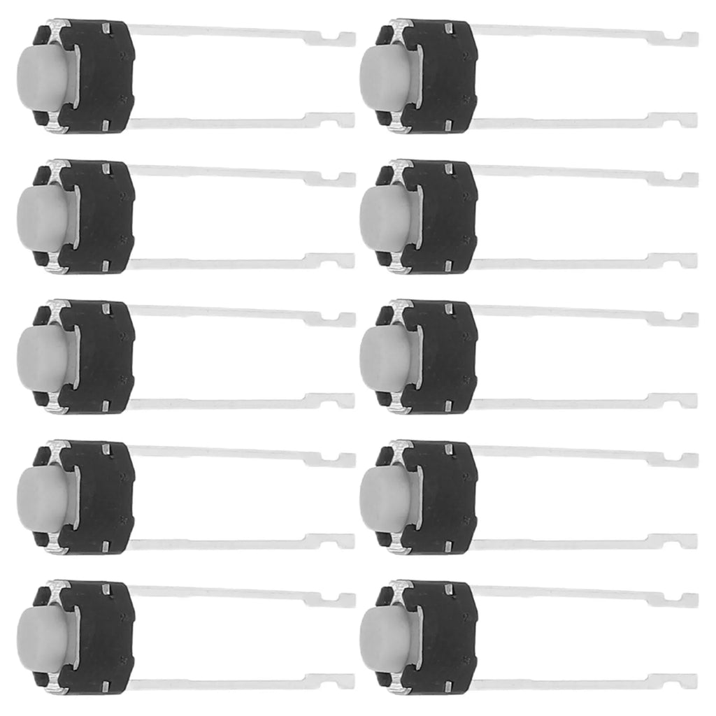 20Pcs Micro Tactile Push Button Switch Small Momentary 2 Pin Round Surface Mount Perfect Breadboard Electronics Switch Kit