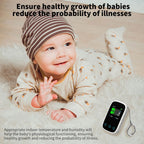 3 in 1 Air Quality Meter CO2 Temp Humidity Tester LCD Screen NDIR Sensor Carbon Dioxide Monoxide Detector with Voice Alarm