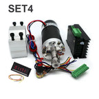 Brushless spindle 48V 500w ER11 Brushless DC Spindle Motor Driver Built in HALL sensor With 55MM Clamp Bracket
