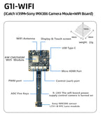 IMX386 Camera Module 12MP 4K 1/2.86" Outdoor Bike Helmet FPC Camera Module Wifi Mini Action Camera(Not Surveillance Camera)