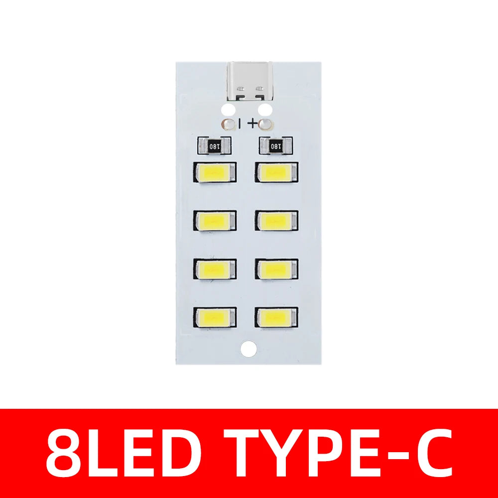 5730 smd 5V 430mA~470mA White Mirco Usb 5730 LED lighting panel USB mobile light Emergency light night light