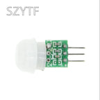 1-50PCS Mini IR Pyroelectric Infrared PIR Motion Human Sensor Automatic Detector Module AM312 Sensor DC 2.7 to 12V