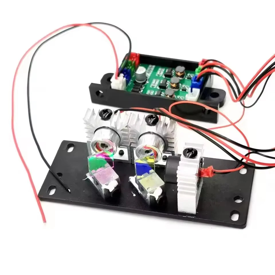 500mW RGB Laser White Lighting Red/Green/Blue Diode Integrated with 12V Driver TTL DIY Woodwork PartsY