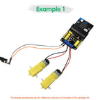 Keyestudio Motor Drive Breakout Board For The BBC Micro bit Integrate TB6612FNG Chip Comes Serial Port Communication Pins