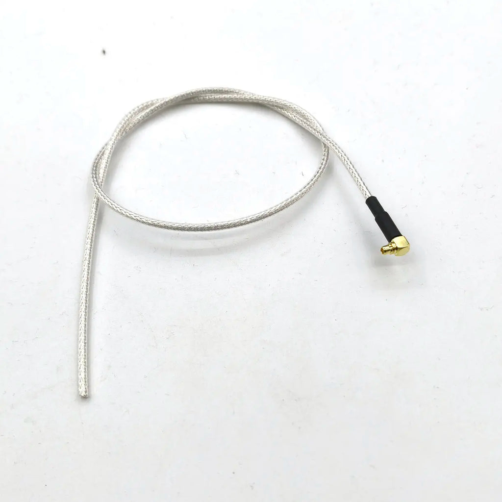 White Cable RG316 for MMCX Male Plug Pigtail Adapter