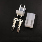 10sets CH5.08 2P/3/4/5/6Pin  5.08mm/0.2in Pitch Straight Vertical Male Pin Header Wafer + Terminal+Housing Socket Connector