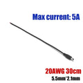 1-100pcs DC Power Pigtail Cable 5.5 2.1mm Female Male Plug 5V 12V Jack Connector Wire For CCTV Camera LED Strip Power Adapter