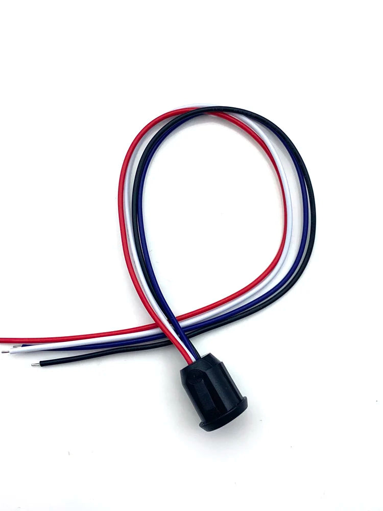 USB Type C 4 Pin Waterproof Female USB C Socket Port With Screw Hole Fast Charge Charging Interface USB Connector With Cable
