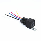DC 12V/24V 4 Pin 5 Pin 30A Waterproof Automotive Relay With Socket Car Relay Auto Relay  Fuse Coil 1.8W Voltage Relay Vehicle