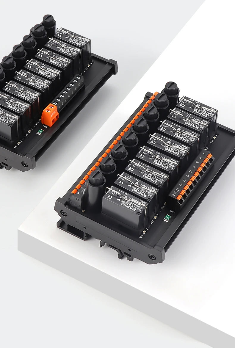 ENMG Solid State Relay Module 5-24V DC Solid State Non-Contact Relay Module DC Control AC/DC 220V Wide Voltage Constant Current