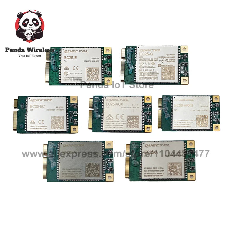 Quectel EC25 Series EC25-E/EC25-EU/EC25-A/EC25-AF/EC25-AFXD/EC25-AUX/EC25-EC/EG25-G/EC25-AFX/EC25-EUX  LTE Mini PCIE with kits