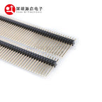 1.27mm 1.27 Single Double Row Male 1X40P 2*50P Breakaway PCB Board Pin Header Long 11mm 12mm 14MM Connector Strip Pinheader